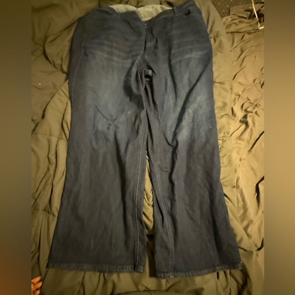 Old Navy Dark Blue Flare Jeans